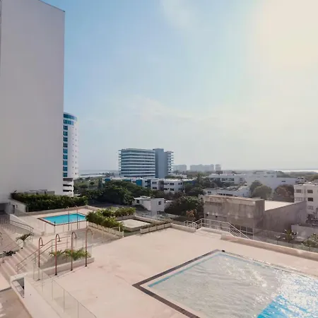 Brand New Front In With Pool View Apartamento Cartagena