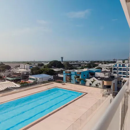 Brand New Front In With Pool View Apartamento Cartagena